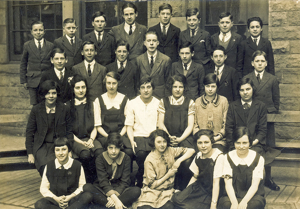 Boroughmuir School Class  -  late-1920s