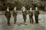 Bowlers 1901 - Which Club  -  Photograph by CE Ross, Stockbridge, Edinburgh