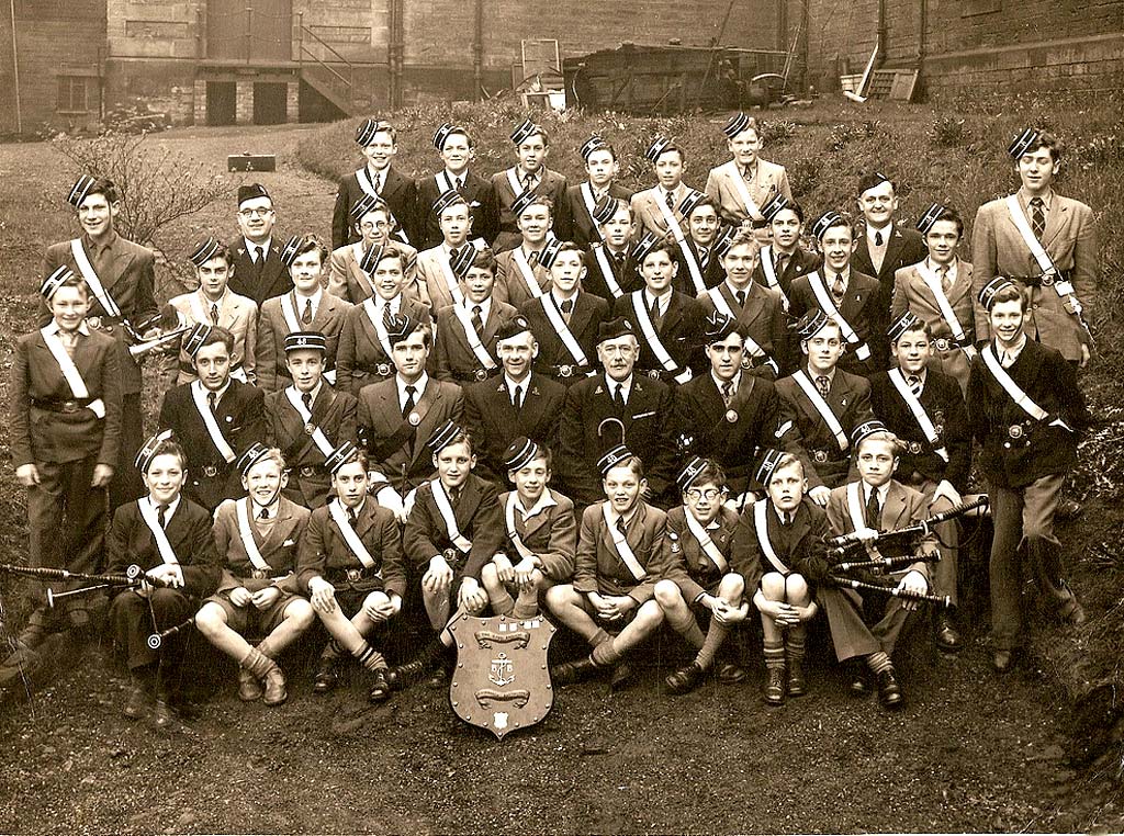 Boys' Brigade, 48th Company  -  Photo taken around 1954