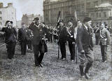 Boys' Brigade Parade in Chancelot Park, now Lethem Park, Ferry Road  -  1930s