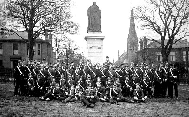 Boys' Brigade Inspection, 1917