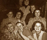 Some of the workers at British Ropes' works at Bath Street, Leith, in 1956