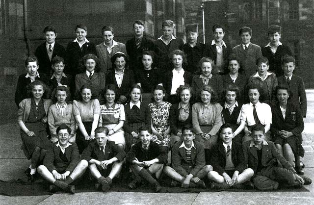 Broughton High School, Class 2A2 around 1946-48