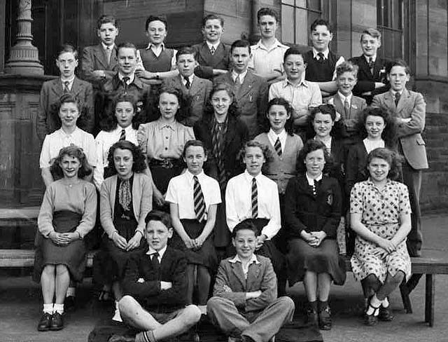 Broughton High School, Class 3a1 in1949