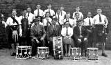 Broughton High School Pipe Band  -  Around 1950