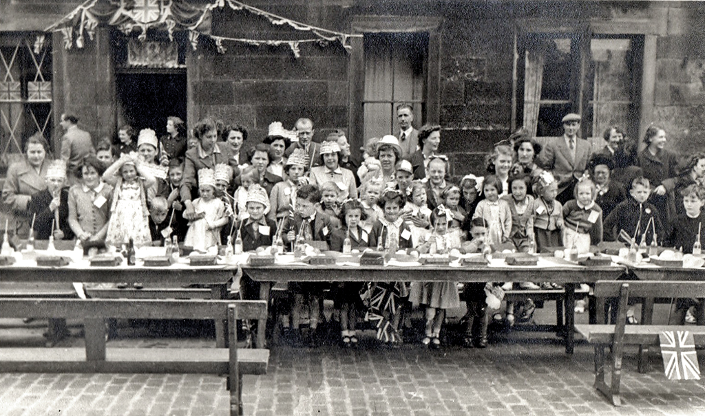 Caledonian Crescent Street Party, Dalry - 1953