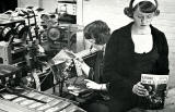 R&R Clark, Brandon Street, Canonmills  -  Binding Department, Joyce Thomson and (perhaps) Pat