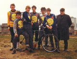 Preparing the new track at Fernieside for Liberton Lions at   -  1967 or 1968