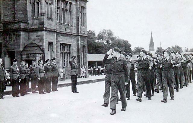 Daniel Stewart's College  -  Combined Cadet Force, around 1951