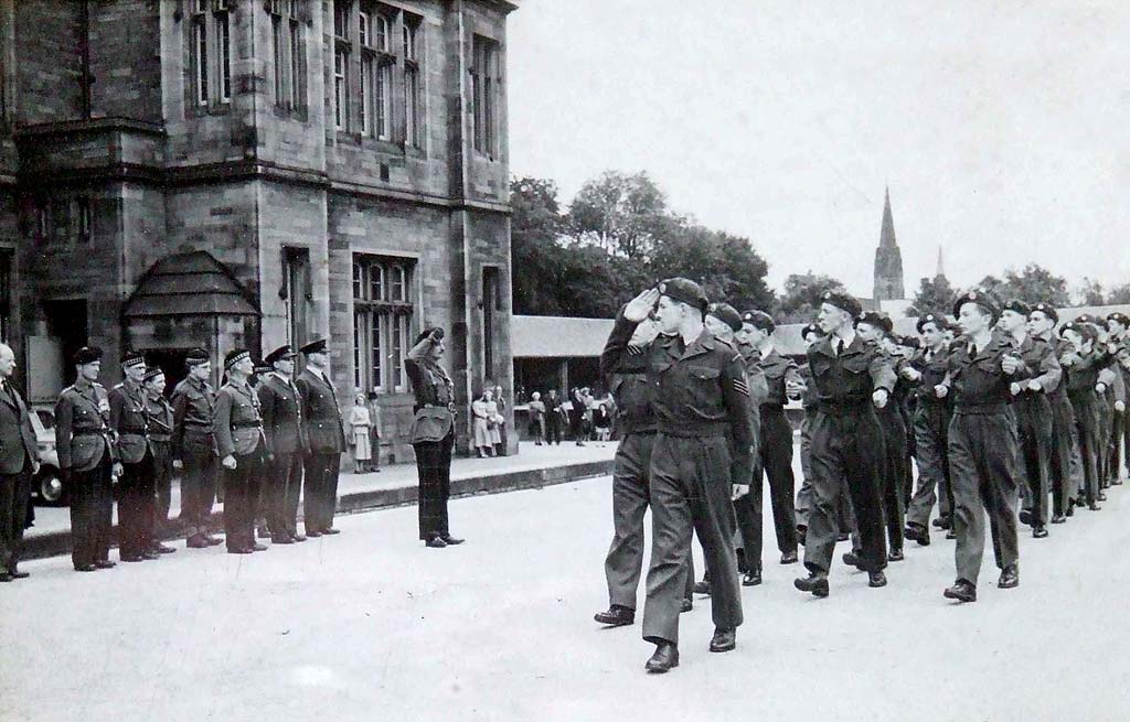 Daniel Stewart's College  -  Combined Cadet Force, around 1951