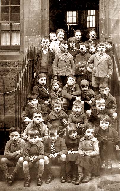 Dean Village School Class  -  Around 1930