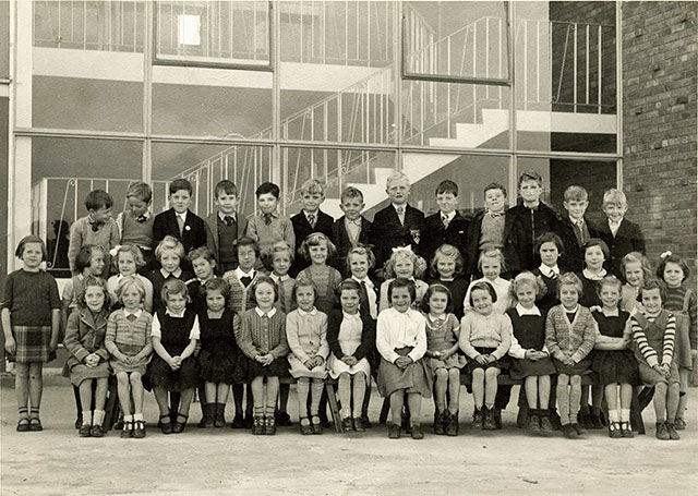 A Class at Flora Stevenson's School, Comely Bank, Edinburgh  -  1954