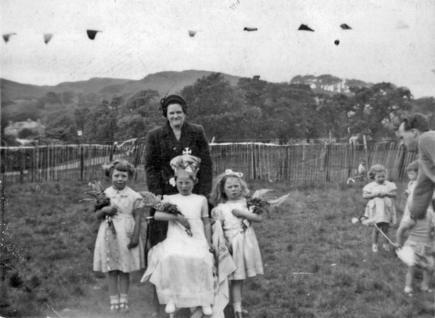 Duddingston Camp, 1953  -  Mock Coroantion