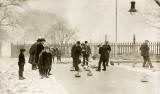 Curling Match at Duddingston  -  possibly December 31, 1913