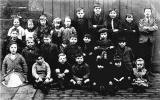 A group of children in Duff Street