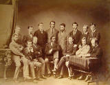 Photograph by J Howie Jun  -  Group of 15  -  Possibly Edinburgh University Medical Students