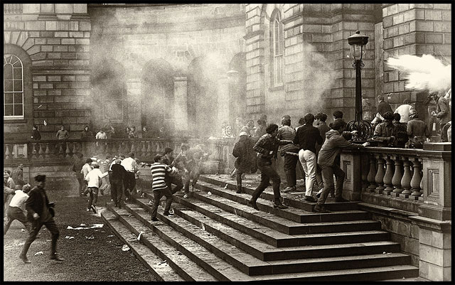 Edinburgh University, Rectorial Battle Day 1963 - Battle for the Steps