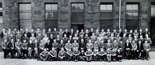 Ferranti Apprentices, Coupar Street Training School, Leith - 1965