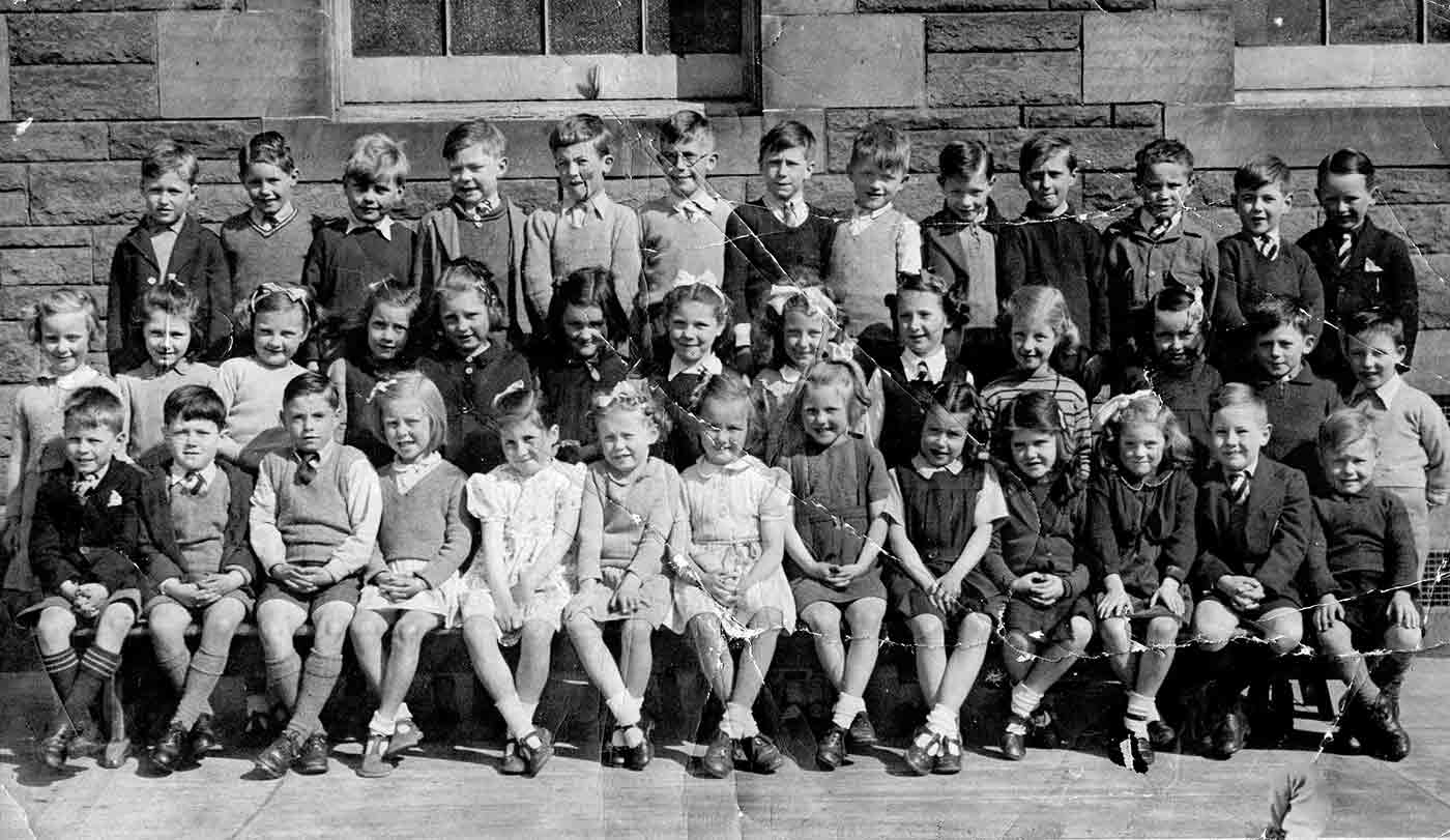 A  Class at a Flora Stevenson Primary School, around 1925