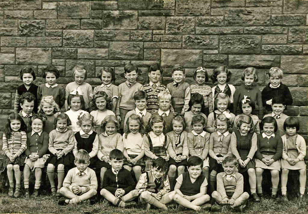 A Class at Flora Stevenson's School, Comely Bank, Edinburgh  -  1954