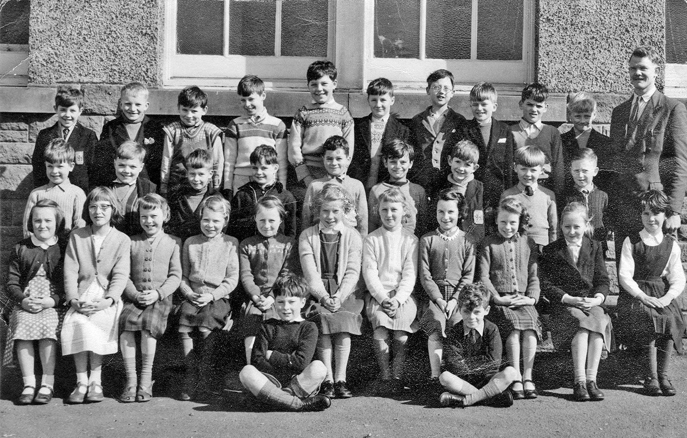 A class at Crigmuir Primary School:  late-1960s