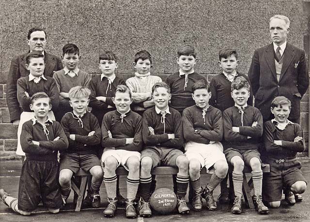 Gilmerton Primary School - Second XI Football Team, 1951