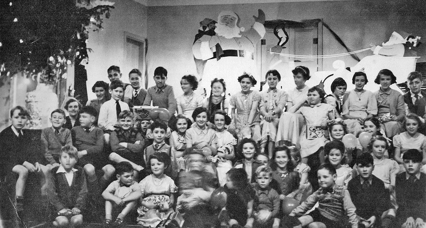 Gogarburn Hospital Staff Children's Christmas Party, around 1955