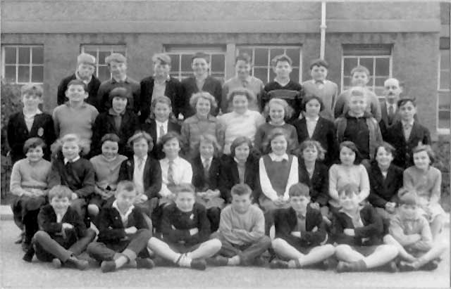 A school class at Granton School in 1962.