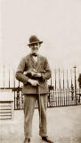 Harry Nolan, busker in Princes Street