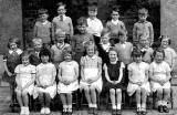 A class at Hermitage Park Primary School, around 1940