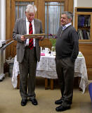 A surprise party for John Stewart, creator of the Old Leither web site.  The party was held at Leith Library on October 9, 2010.