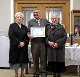 A surprise party for John Stewart, creator of the Old Leither web site.  The party was held at Leith Library on October 9, 2010.