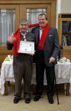 A surprise party for John Stewart, creator of the Old Leither web site.  The party was held at Leith Library on October 9, 2010.