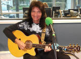 Photo taken at the BBC in July 2012, of Bill Taylor Smith, formerly Bill Smith, guitarist with 'The Keyhole' group in Edinburgh in the late-1960s.