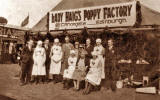 A Group of Nurses and Workers from Lady Haig's Poppy Factory, 65 Cnaongate, Edinburgh.  Where and when was this photo taken?