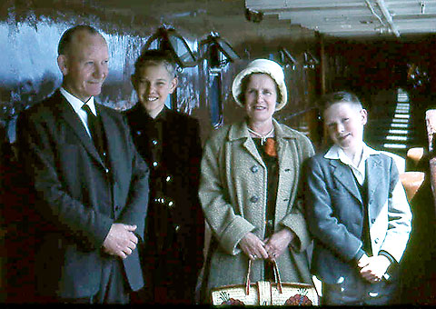 Thorsten Rasmussen and the Forsyth Family at Leith - 1965