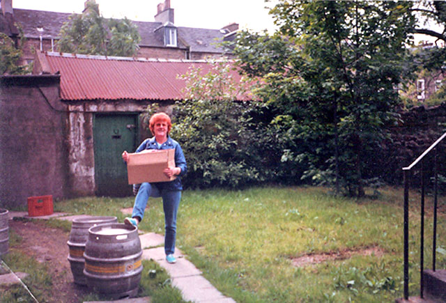 The Back Gren of 41 Leven Street, 1970