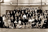 Photo taken at the weding of James Z Harold and Laura Hourn (1948) at Loftus Hall, Wellington Street, Portobello