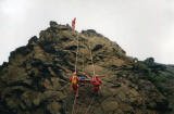 Lothian & Borders Fire Brigade Fire Rescue Team, Training on Salisbury Crags, 1998