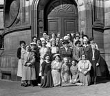 Group Outing  -  Usher Hall.  Do you know which group this was and when the photo might have been taken?