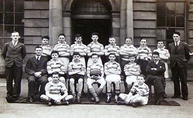 Moray House Secondary School - Rugby 1st XV, Season 1937-38