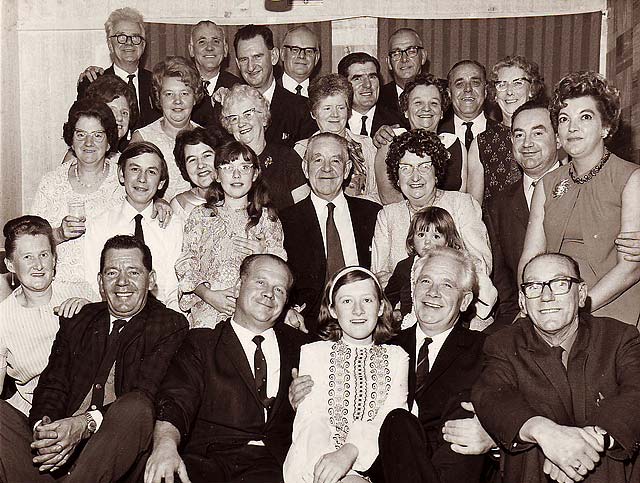 A mixed group of members at Royal Navy & Royal Marine Association & Club (Edinburgh), 1 Broughton Road, Edinburgh