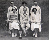 North Leith Parish Church Badminton Team, 1931
