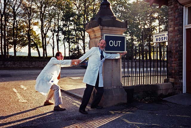 Northern General Hospital Staff  -  At the Gate