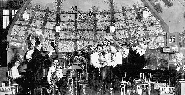 Tom Bollen's Band and Singers at the Palais de Danse, 1935