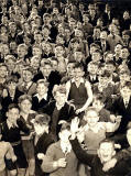 Parson's Green School pupils, around 1957.  What was the occasion when this photo was taken?