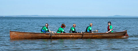 Jolly Boat, off the beach at Portobello, Edinburgh - 2011