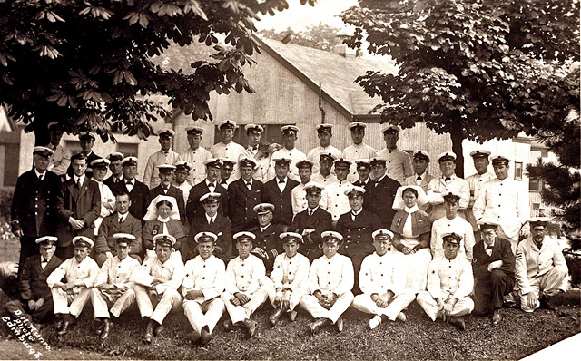 Photograph taken at the Royal Naval Hospital, South Queensferry