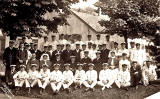 Photograph taken at the Royal Naval Hospital, South Queensferry