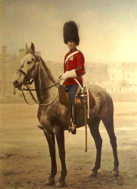Brian Gourlay's great uncle Alex Pringle in Royal Scots uniform